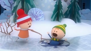 Аркадий Паровозов спешит на помощь - Падение в прорубь! - Серия 72