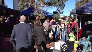 preview picture of video 'Kalamunda Markets June 2013 Walk about'