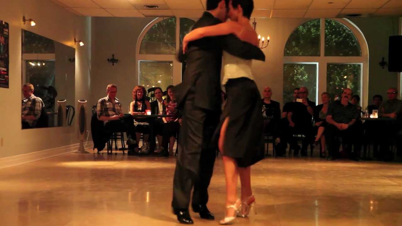 Cecilia Gonzalez et Somer Surgit, 21 avril 2012. Tangos, valse, milonga.