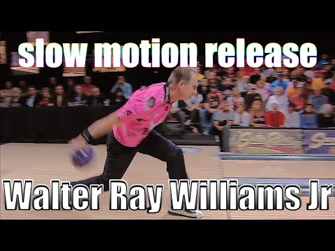 Walter Ray Williams Jr slow motion release - PBA Bowling