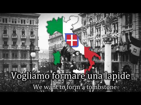 "Inno a Oberdan" (Hymn to Oberdan) Italian anti-Franz Song.