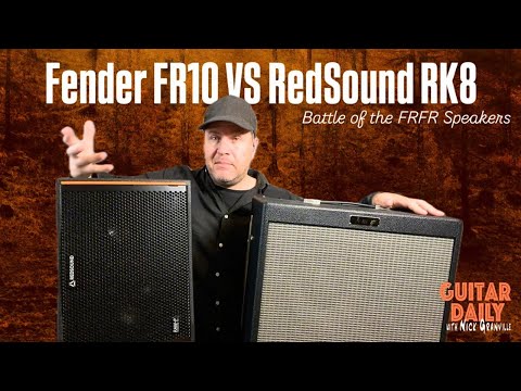 Fender Tonemaster FR10 VS RedSound RK8 - Battle of the FRFR’s. Guitar Daily Ep254
