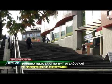 TV SEVERKA - Kysuckí podnikatelia sa cítia byť utlačovaní