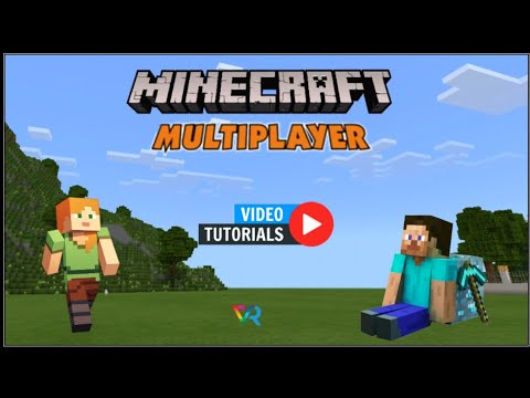 VR Creativity - Multiplayer👥 In Minecraft (Same Place or Home)