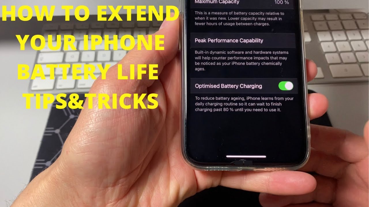 Tips to extend  iPhone battery life