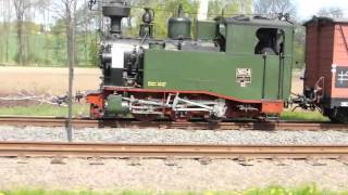 preview picture of video 'Ostern 2014 bei der Döllnitzbahn'