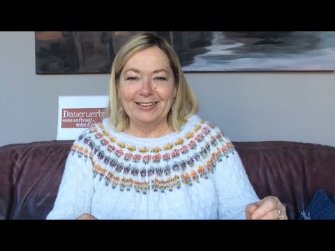 @schulfreystil #45 -„Von Gänseblümchen träumen“, #rundpassenpulli , #colorwork ,  #strickjacken