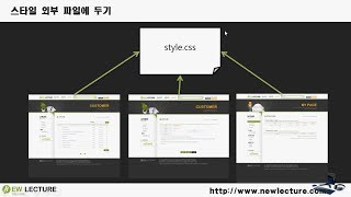 프론트엔드, 백엔드 개발자를 위한 HTML5, CSS3 강의 33강 - 스타일 링크하기