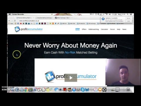 Matched betting 1st week MUST SEE ! results profit accumulator