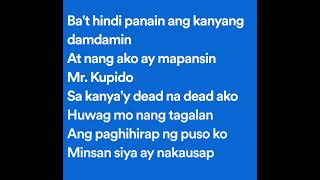 Rachel Alejandro - Mr. Kupido (Lyrics)