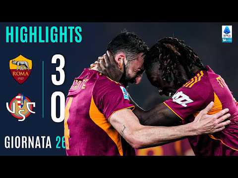 Video highlights della Roma vs Cremonese (3 a 0) - Giornata 26 - Fantacalcio e fantamedie