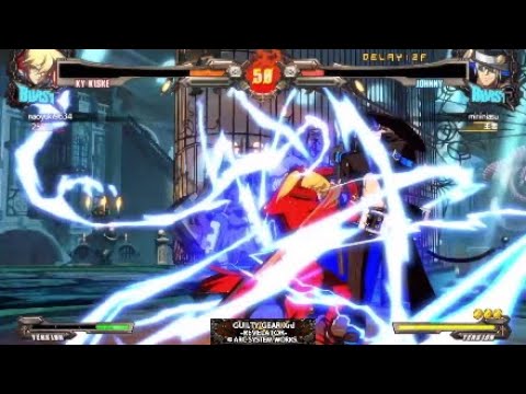 ♯261.5【PS4】GGXrd Rev2 Johnny lobby match【ジョニー】