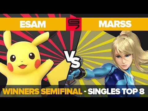 ESAM vs Marss - Winners Semifinal: Top 8 Ultimate Singles - Genesis 7 | Pikachu vs ZSS