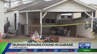 Human remains discovered in detached garage in Owensboro