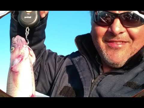 pesca en dique Pichanas, en Córdoba