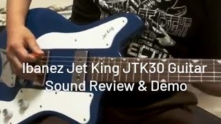 Video thumbnail for Ibanez Jet King JTK30 Bluestone Guitar Sound Check & Demo 😎Distortion Part 2 by The Guitarman 28
