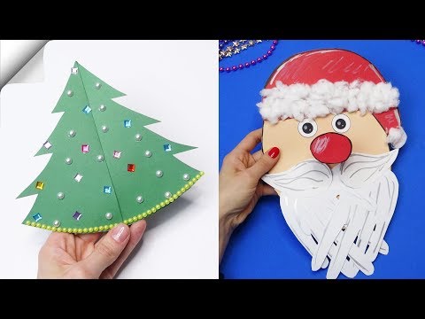 DIY christmas cards easy How to make christmas card Christmas card ideas