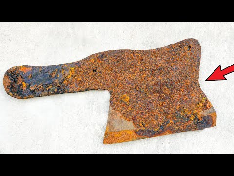 Restoration of Rusted Bone Cleaver