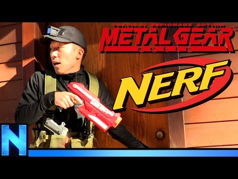 NERF Metal Gear Solid - Real Life Sneaking Mission
