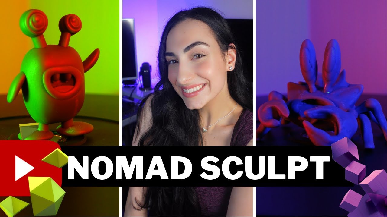 3D Sculpting for the First Time on Nomad Sculpt 2022 | 3D printing.