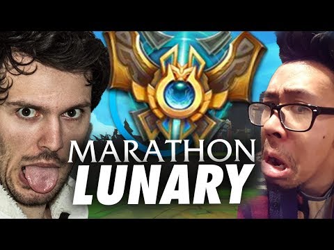 TEAM LUNARY - LE MARATHON WTF ! ft. KRAKMO