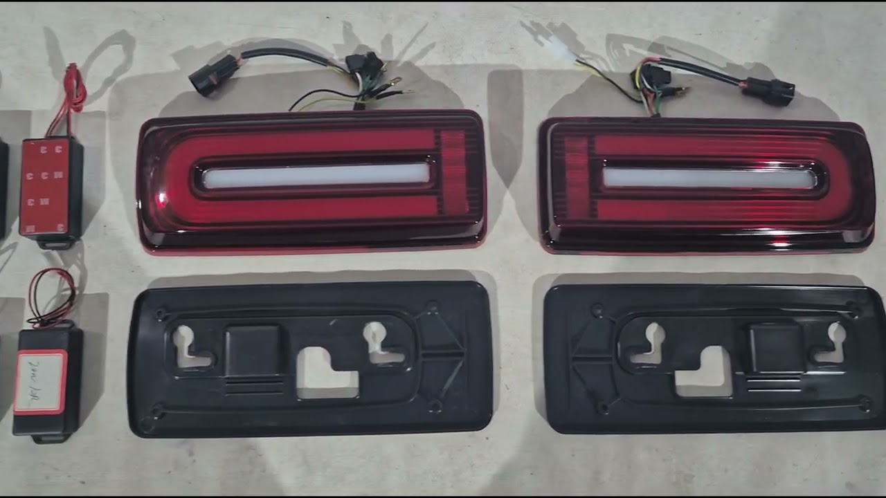 Задние Фонари G-design V2 Video 1