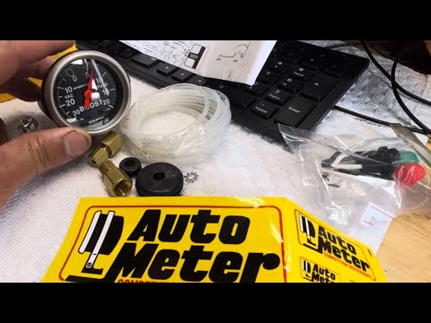 Install Vacuum Boost Gauge from Auto Meter | Gauge | boost gauge install