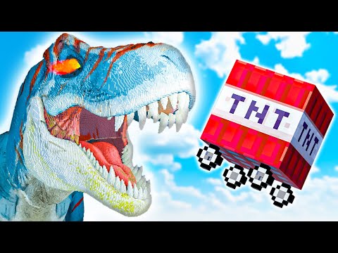 Cars vs T-Rex | Teardown