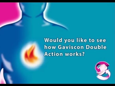 Gaviscon Double Action. How It Works.
