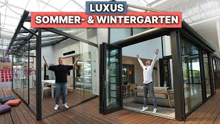 ACHTUNG! Nach diesem Video willst du keine Terrasse mehr - LUXUS Sommer- & Wintergärten @solarlux
