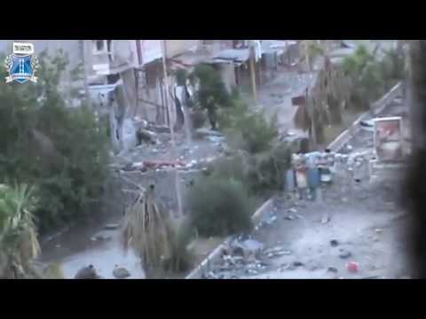 رصد شارع البو سرايا في دير الزور من قبل جبهة تحرير الفرات الإسلامية