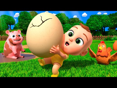 Humpty Dumpty Sat on a Farm | Lalafun Nursery Rhymes & Kids Songs