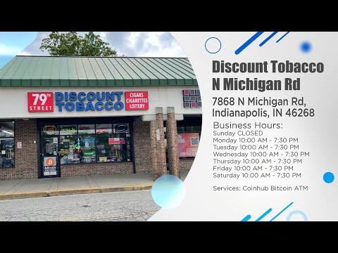 discount tobacco indianapolis in Bitcoin ATM in Indianapolis