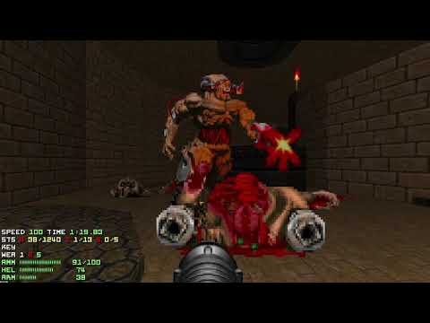 [Commentated] Doom II - Chillax Map06 UV-Max in 1:15:30 (Multiple Unsavory Comments Special)