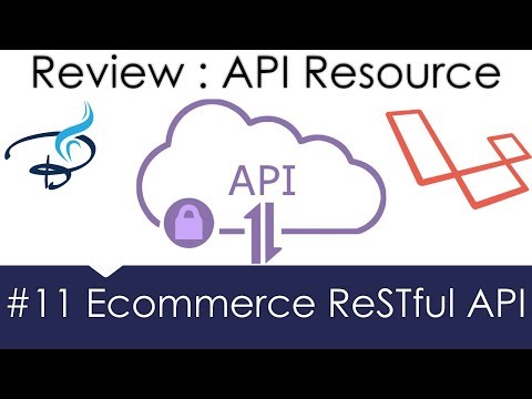 Ecommerce Restful API Laravel | Get Review API Resource 11
