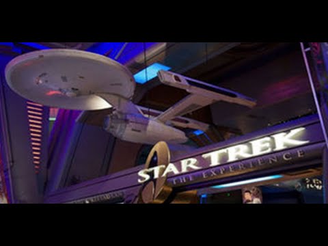 STAR TREK: THE EXPERIENCE "Battles" Video from the Attraction Entrance