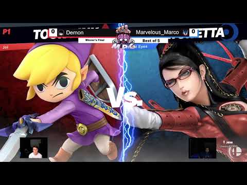 BYOG #23 | Marvelous_Marco (Toon Link) Vs. Demon (Bayonetta) | Top 8 Winners Final