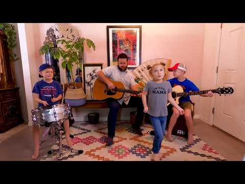 Colt Clark and the Quarantine Kids play, "Loves Me Like a Rock"