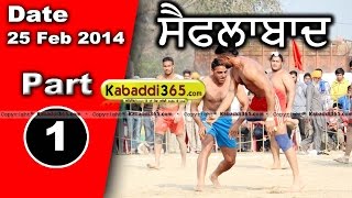 Saflabad (Kapurthala) Kabaddi Cup 25 Feb 2014 Part 1 By Kabaddi365.com