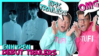 Enhypen Debut Trailer 1 &amp; 2 - Choose-Chosen + Dusk-Dawn // First time reaction to Enhypen 엔하이픈