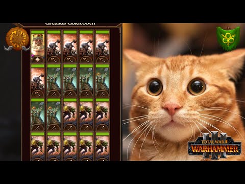 Can I WIN With A GNOBLAR Only BUILD? Ogre Kingdoms Vs Nurgle. Total War Warhammer 3, Multiplayer LB