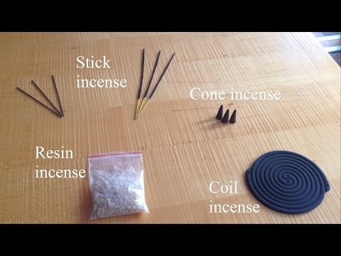 How to burn incense different types introduction