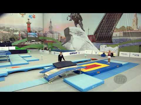 SCHWAIGER Jonathon (CAN) - 2018 Trampoline Worlds, St. Petersburg (RUS) - Qualif Double Mini R1