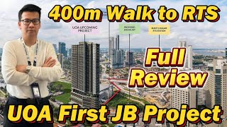 Aethera Residence by UOA | From RM1,100 PSF | 400m Walk to RTS (Covered Link Bridge)