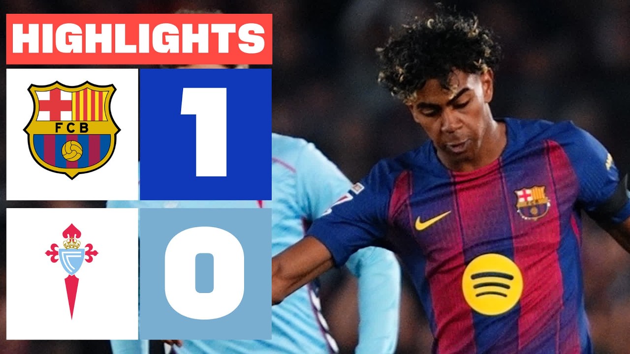Barcelona vs Celta Vigo Highlights