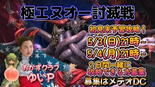 【FF14配信】【パッチ7.5「極エヌオー討滅戦」】初見未予習攻略！！【におわせ禁止＆ネタバレ禁止＆ネタバレ注意！】【概要欄必読💛】