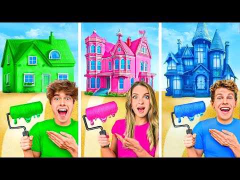 ONE COLOR HOUSE CHALLENGE!!