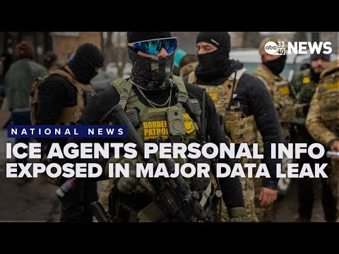 ICE and Border Patrol agents' personal info exposed in data leak