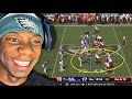 EAGLES FAN Reacts To Washington Commanders Vs Baltimore Ravens Game Highlights