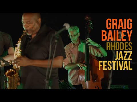 CRAIG BAILEY at Rhodes Jazz Fest w. D. Vassilakis Quartet